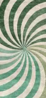 שטיח יוקרה ירוק לסלון