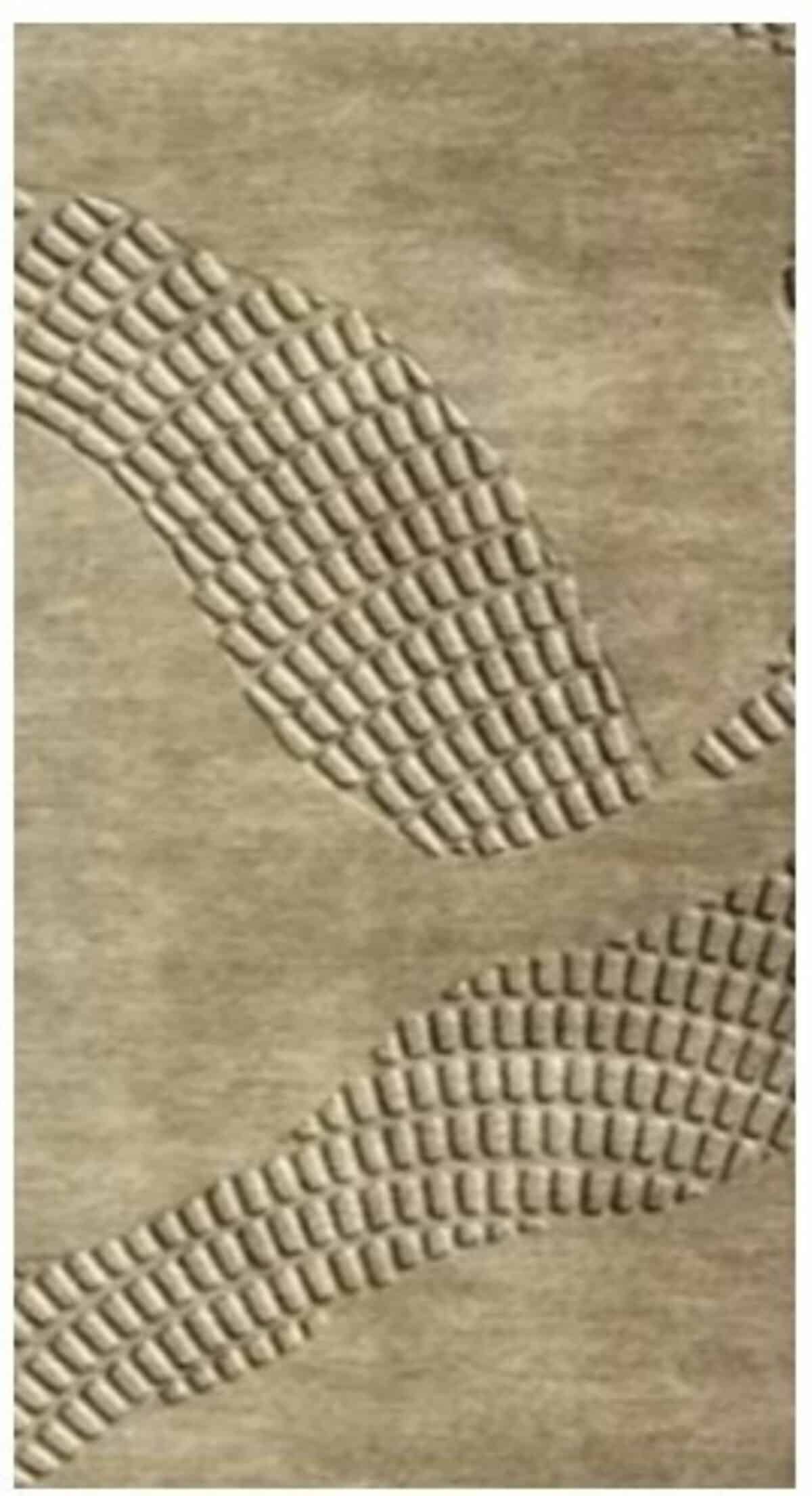 שטיח רצפה בהתאמה אישית בצבע זהב